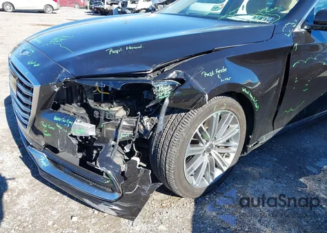 2018 Genesis G80 3.8 из США, поврежденный, VIN KMHGN4JE9JU249033